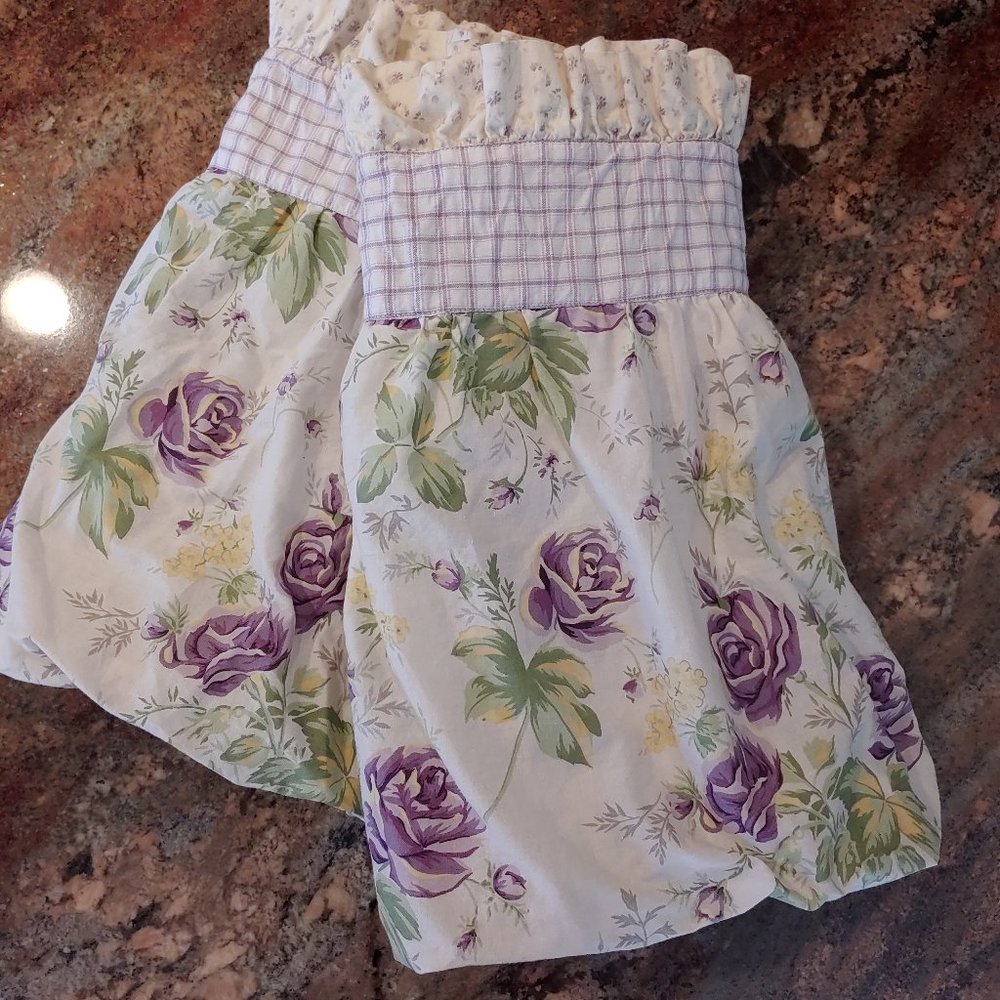 Pr American Pacific Ruffled Balloon Valances 68x18